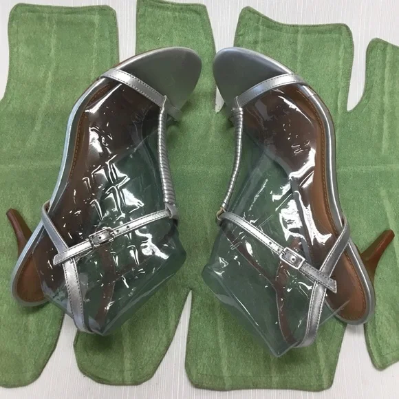 Talbots New Silver Heels - Picture 3 of 8